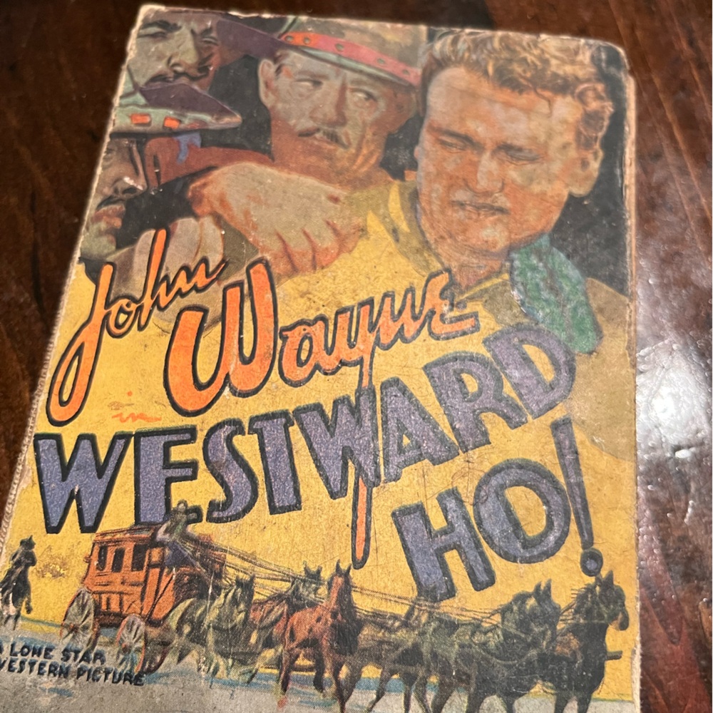 Vintage Western-Themed Home Accent John Wayne